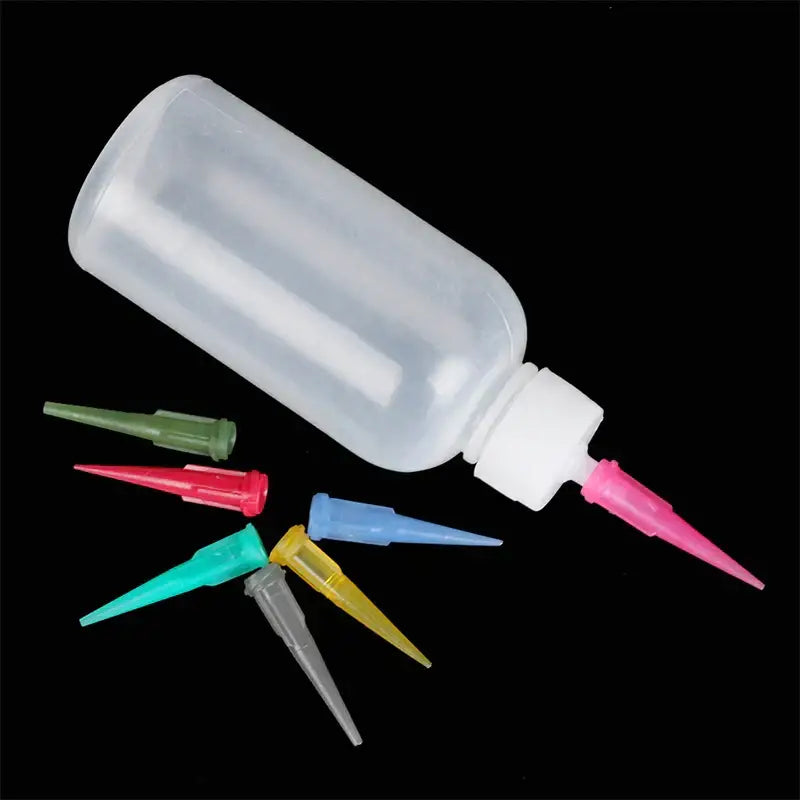 Clear Squeeze Bottle Set