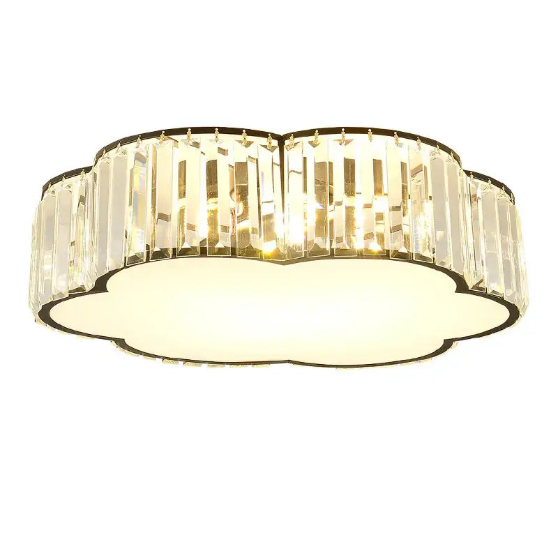 Gold Zen Crystal Ceiling Light