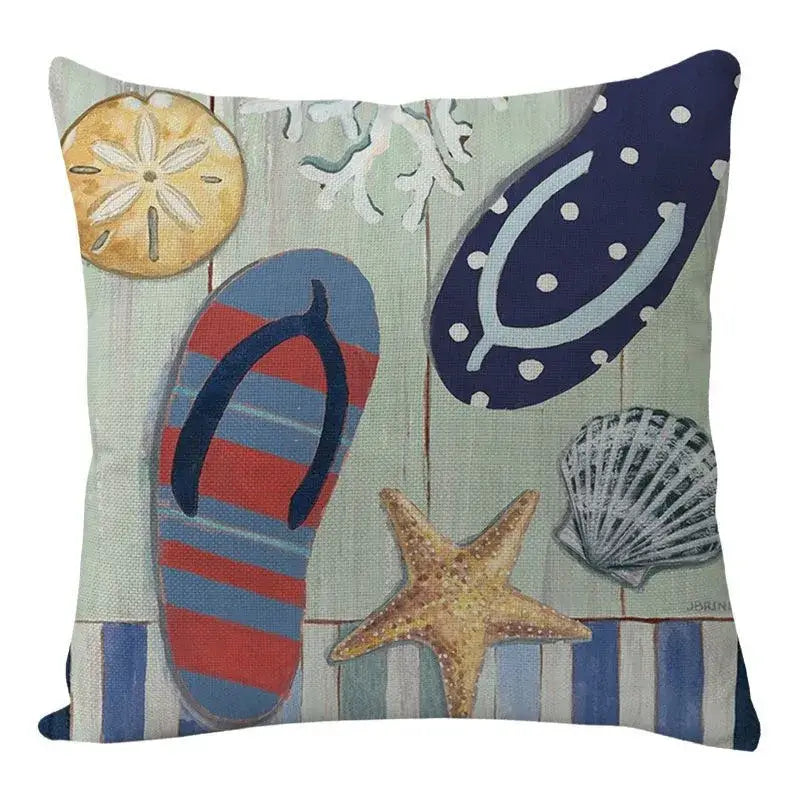 Teal Blue Cushion Set