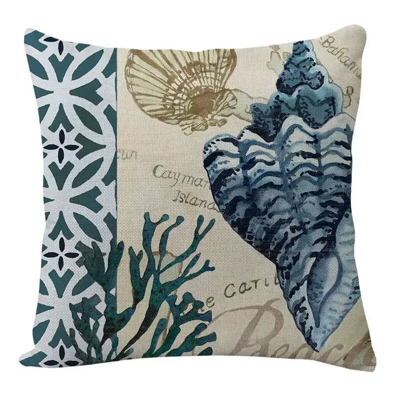 Teal Blue Cushion Set