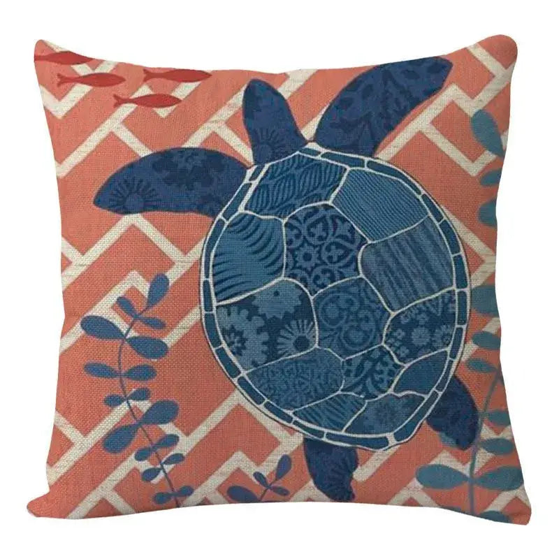 Teal Blue Cushion Set