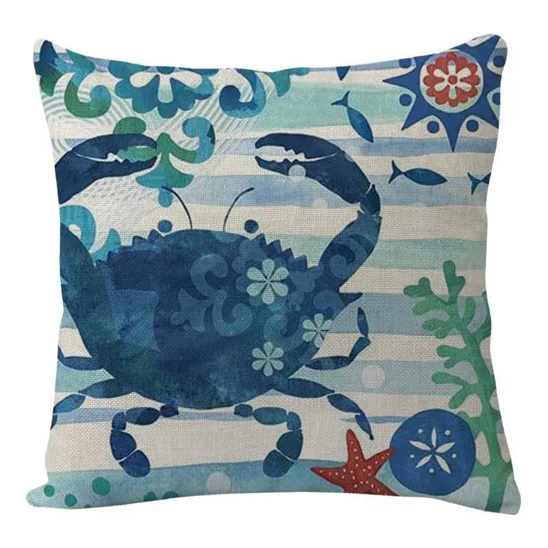 Teal Blue Cushion Set