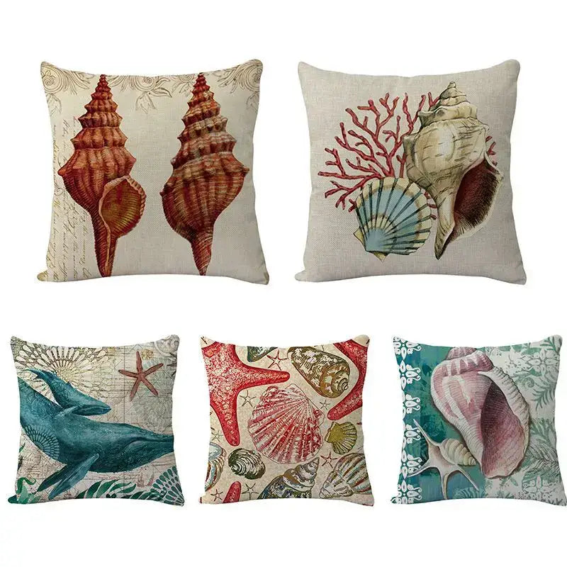 Teal Blue Cushion Set