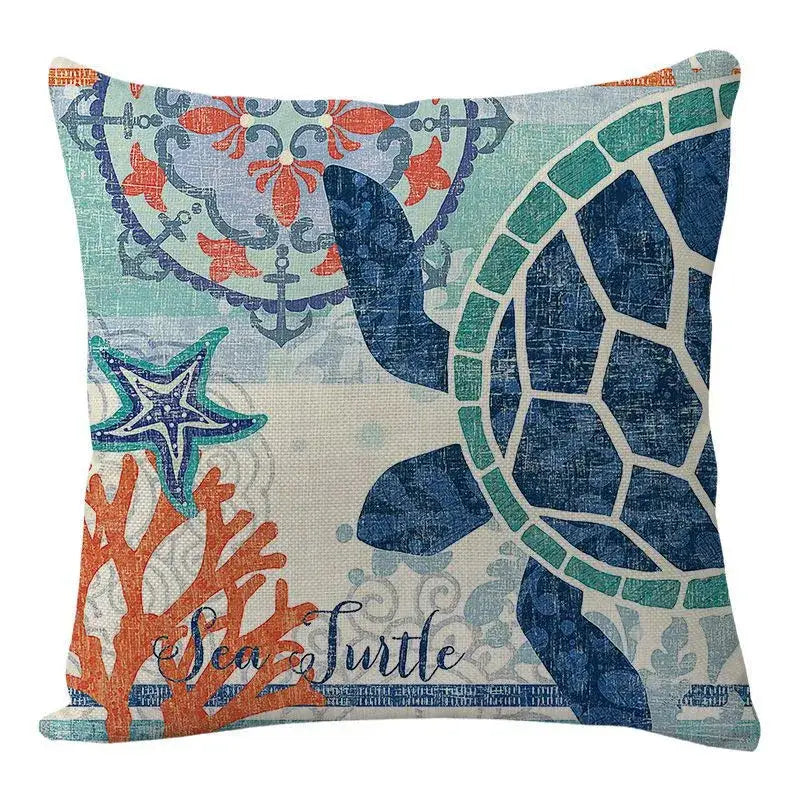 Teal Blue Cushion Set
