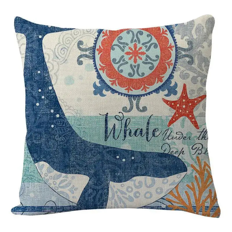 Teal Blue Cushion Set