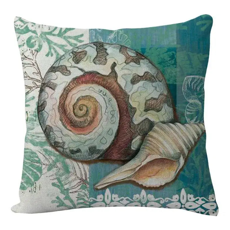 Teal Blue Cushion Set