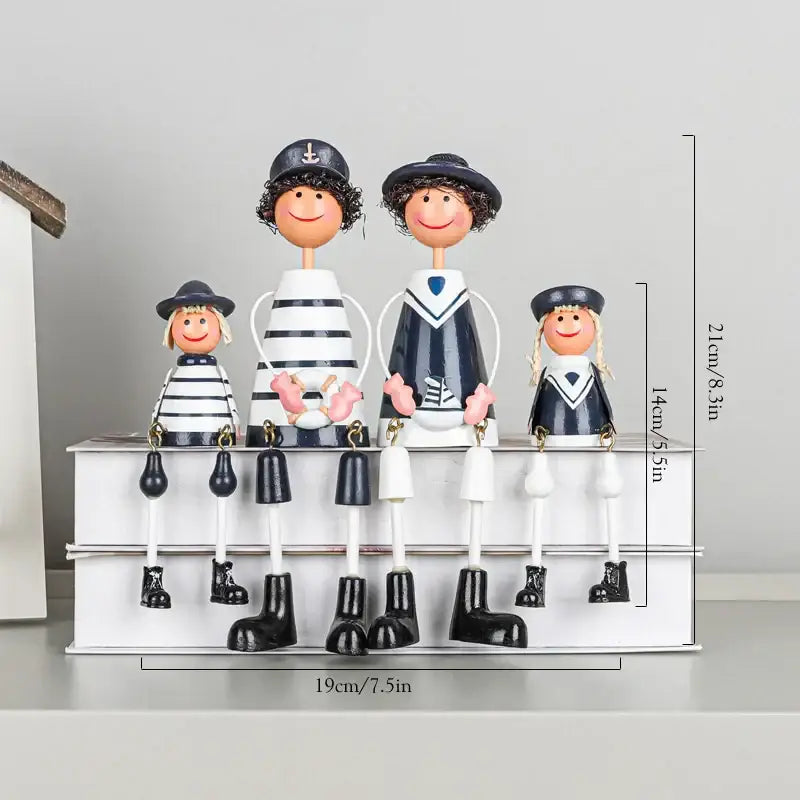 White Gray Ship Model