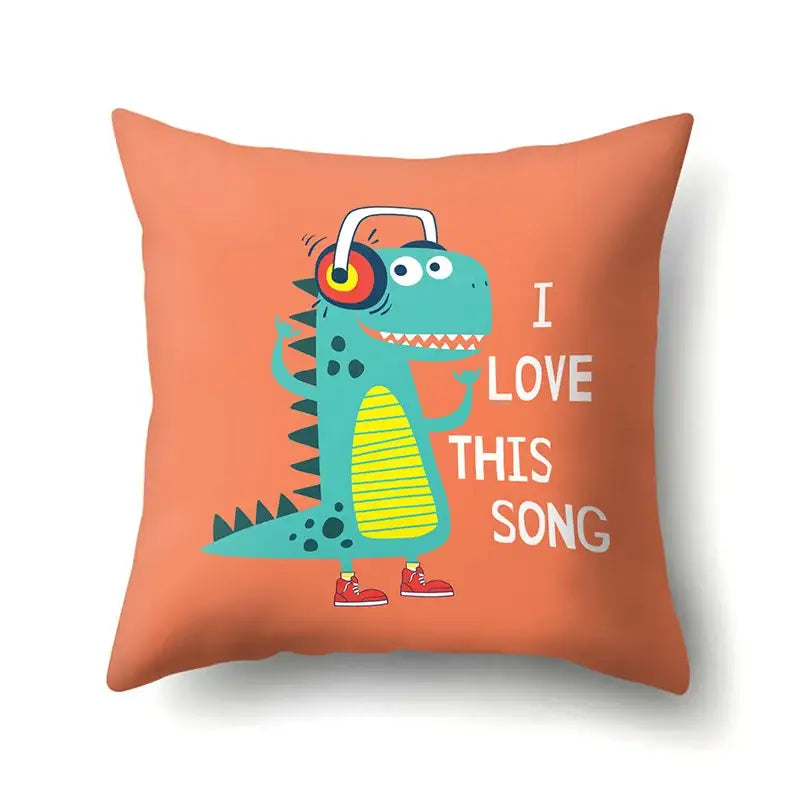 Dino Baby Pillowcase Cover