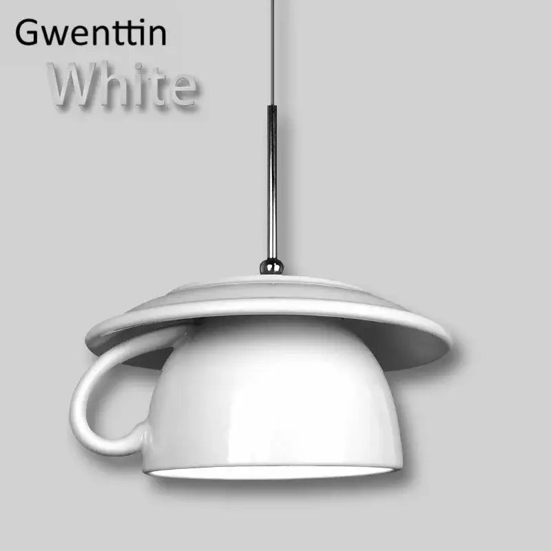 Ceramic Cup Pendant Light