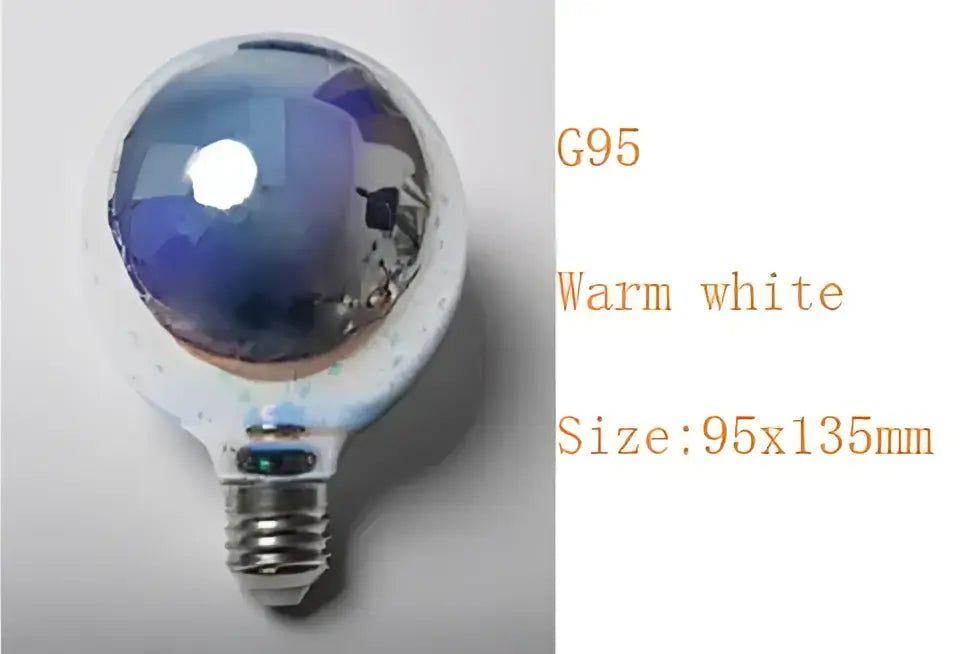 3D Glass Fireworks Table Lamp