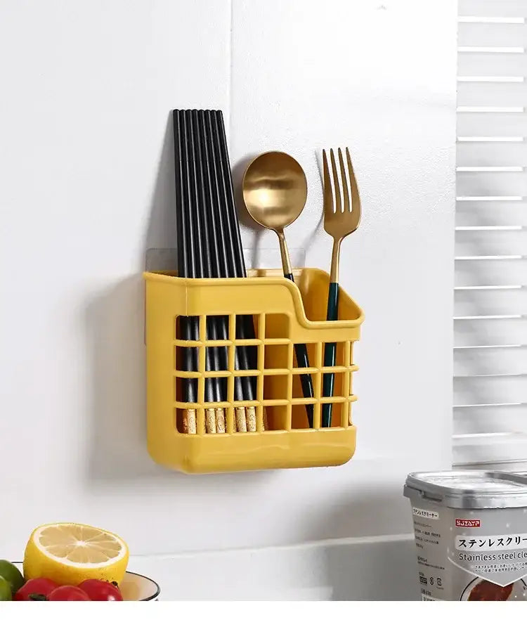 Grid Pattern Utensil Caddy