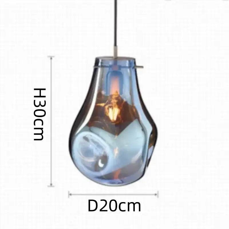 Glass Modern Pendant Chandelier