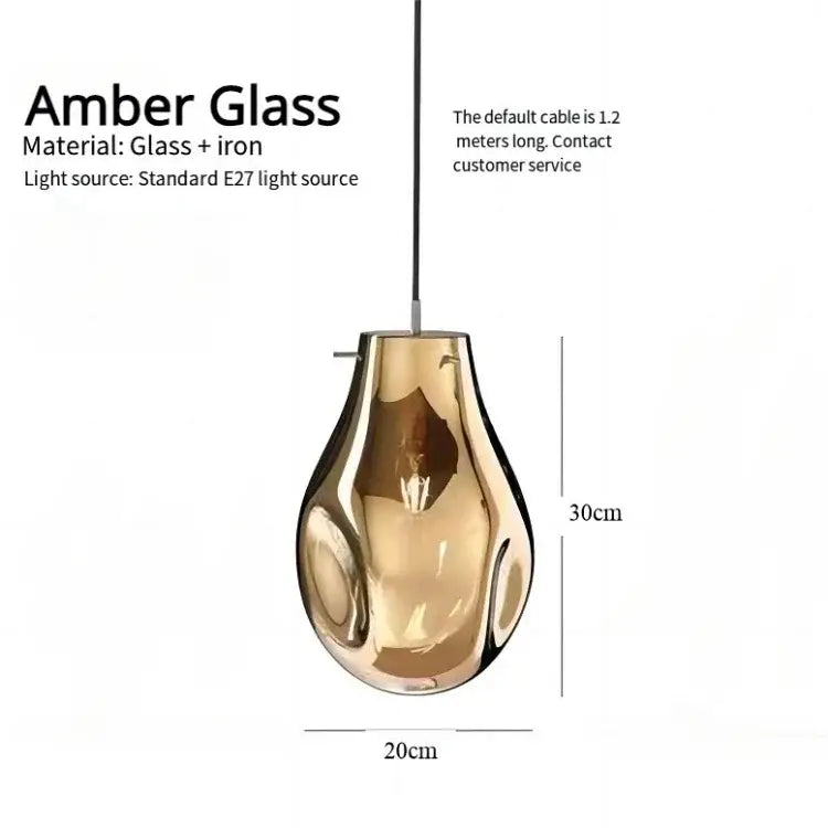 Glass Modern Pendant Chandelier