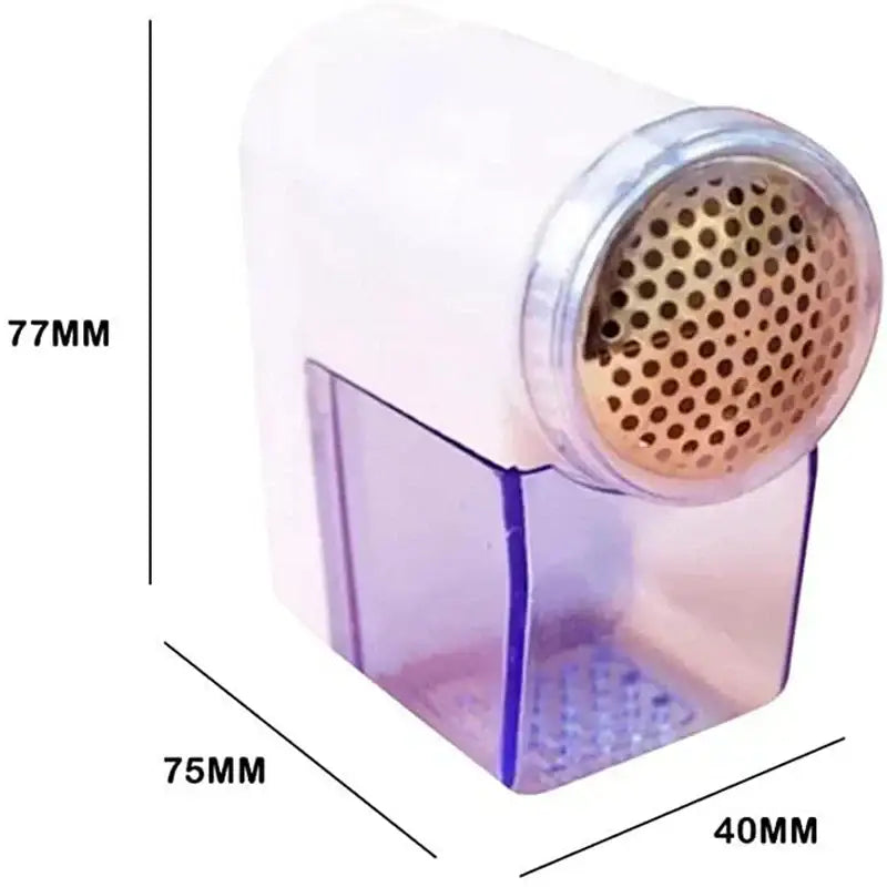 Blue White Fabric Shaver