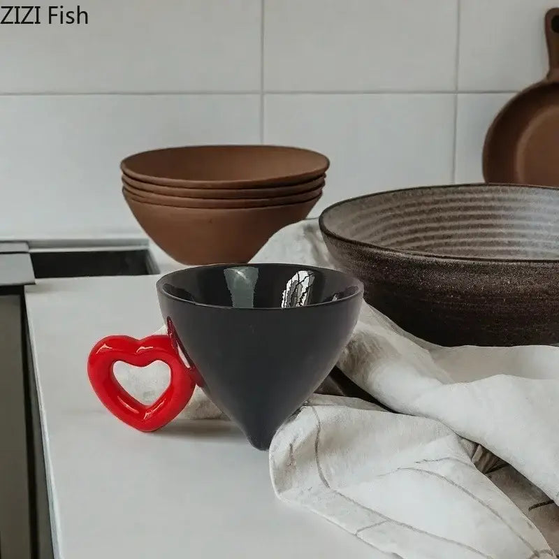 Cream Ceramic Coffee Mug