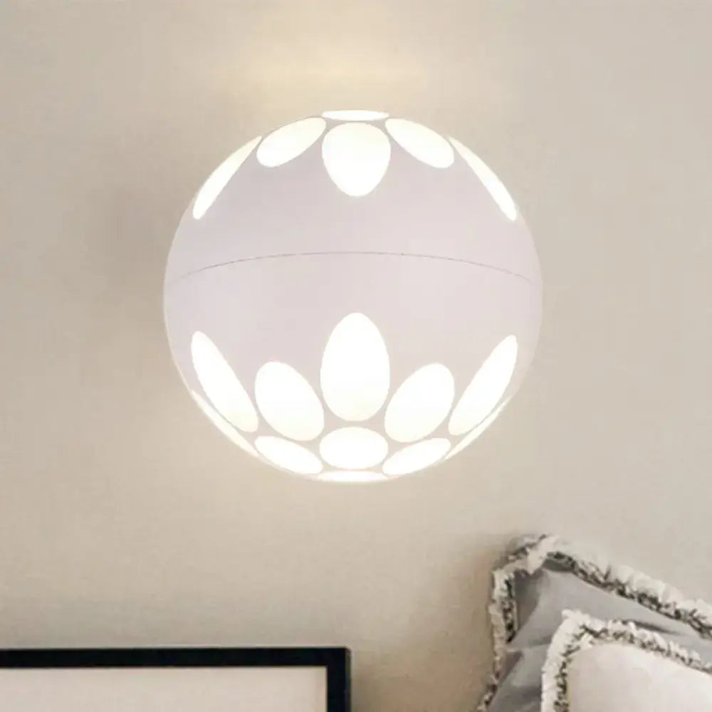 Black Gold Spherical Lamp