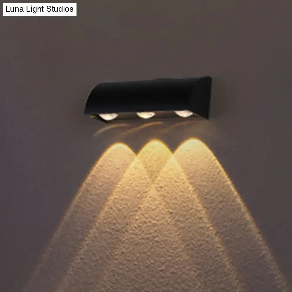 Black Metal Wall Sconce