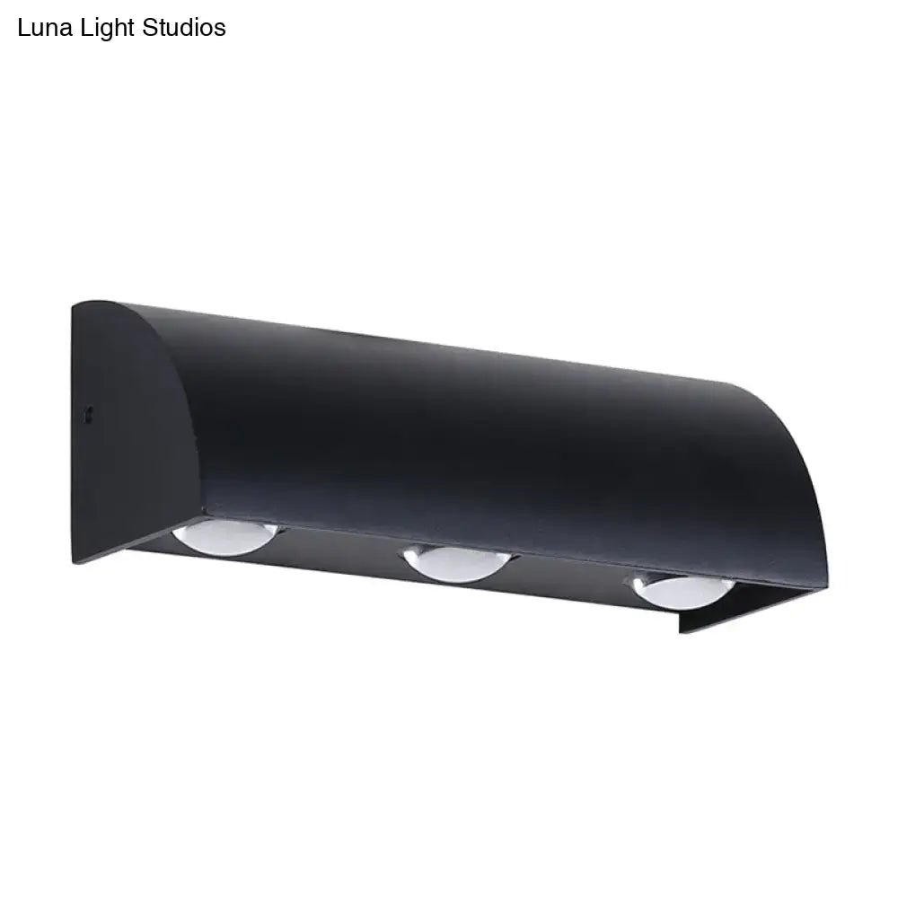 Black Metal Wall Sconce