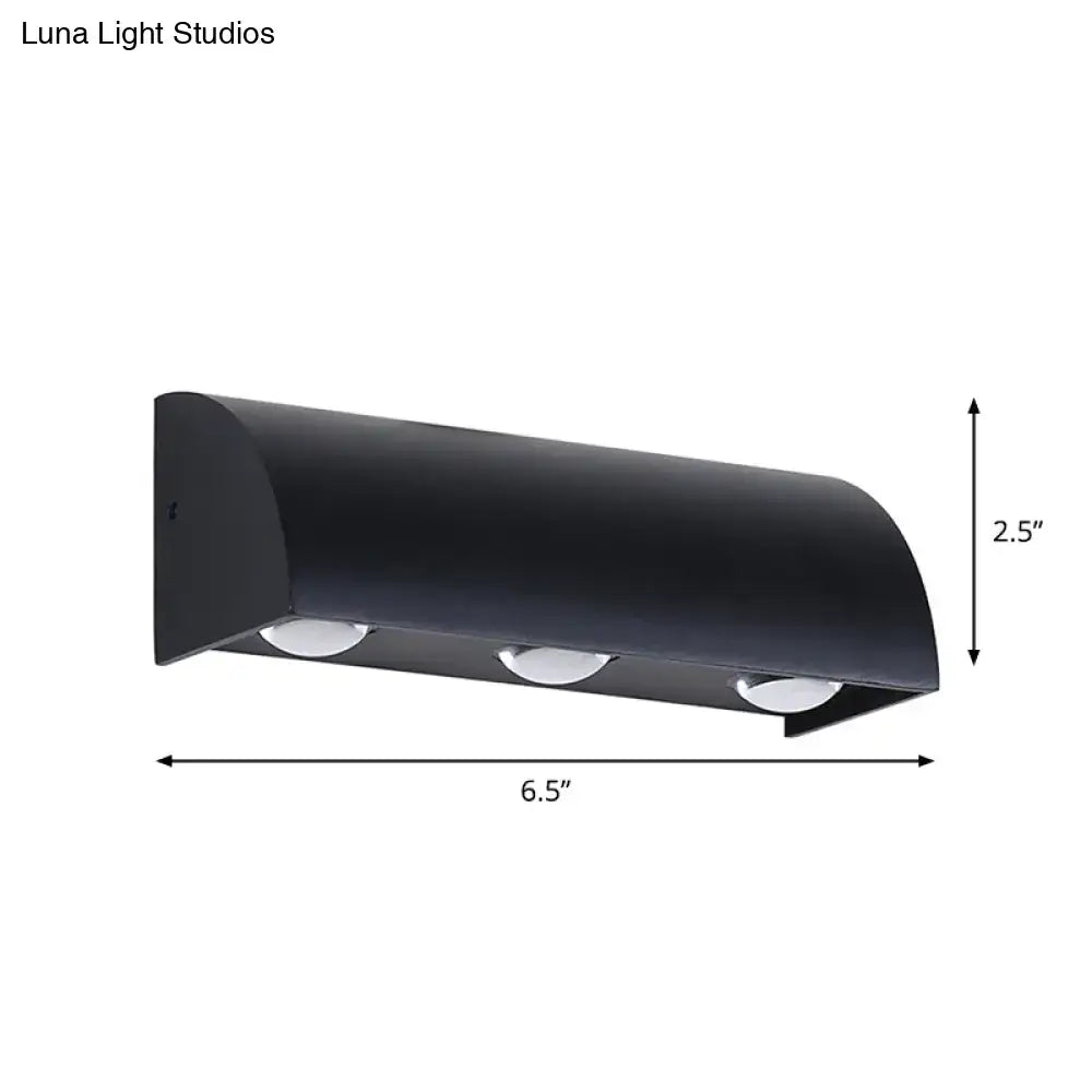 Black Metal Wall Sconce