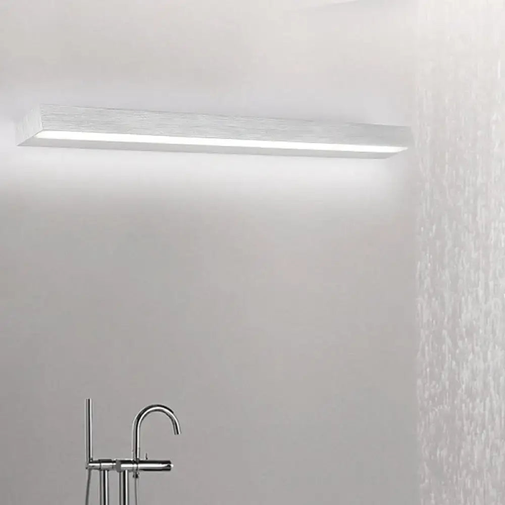 Black Silver Vanity Sconce Linear Multi-Size
