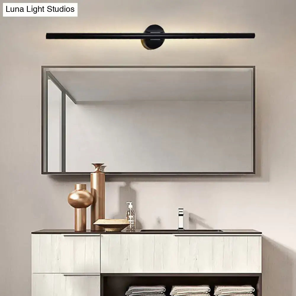 Black Slim Wall Light Multi-Size Options