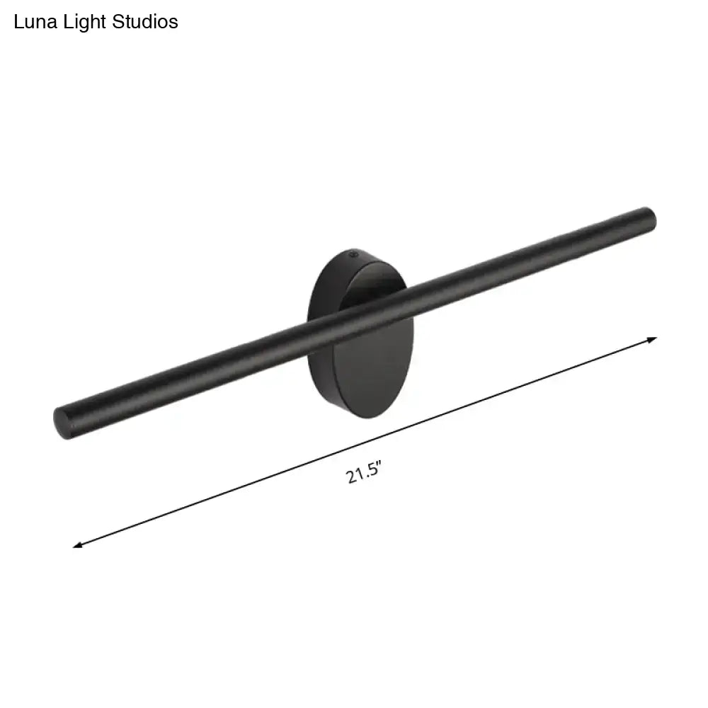 Black Slim Wall Light Multi-Size Options