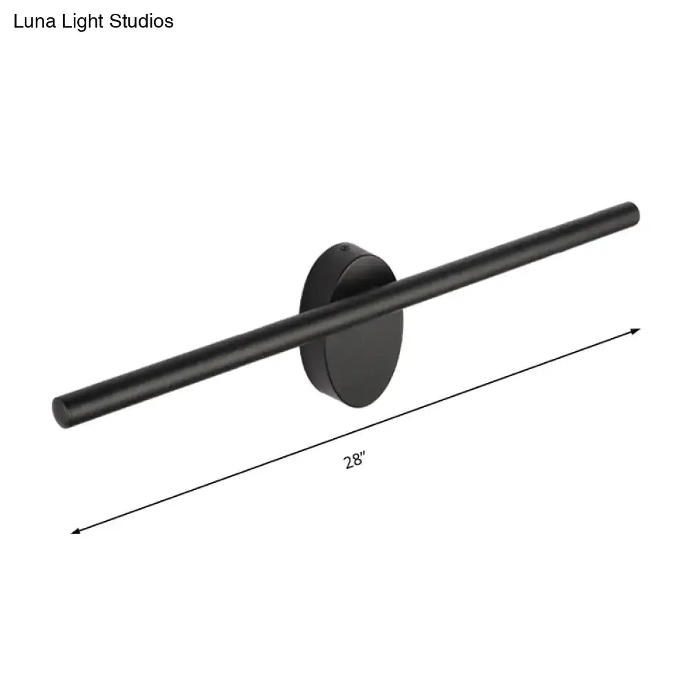 Black Slim Wall Light Multi-Size Options