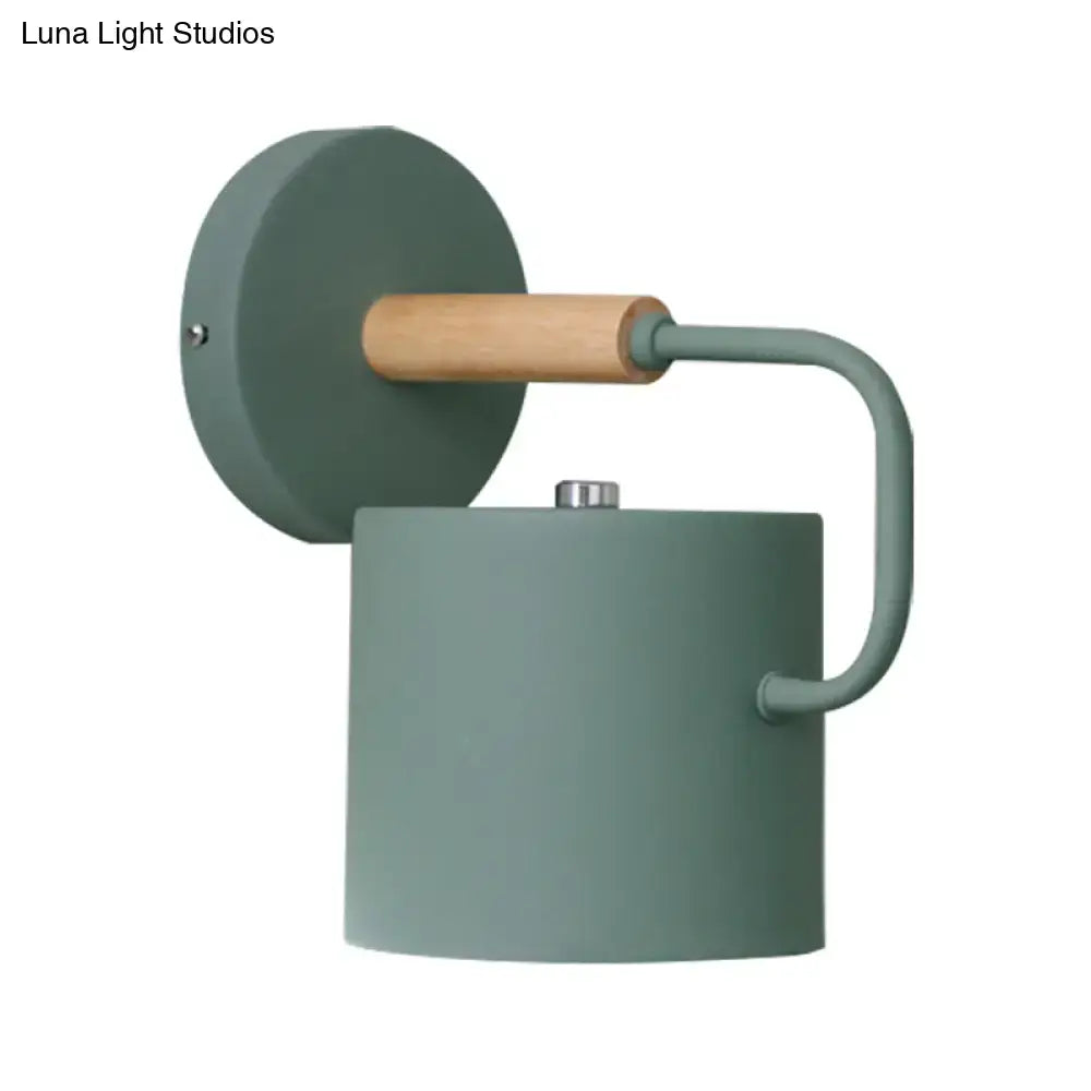 Gray Metal Wall Sconce