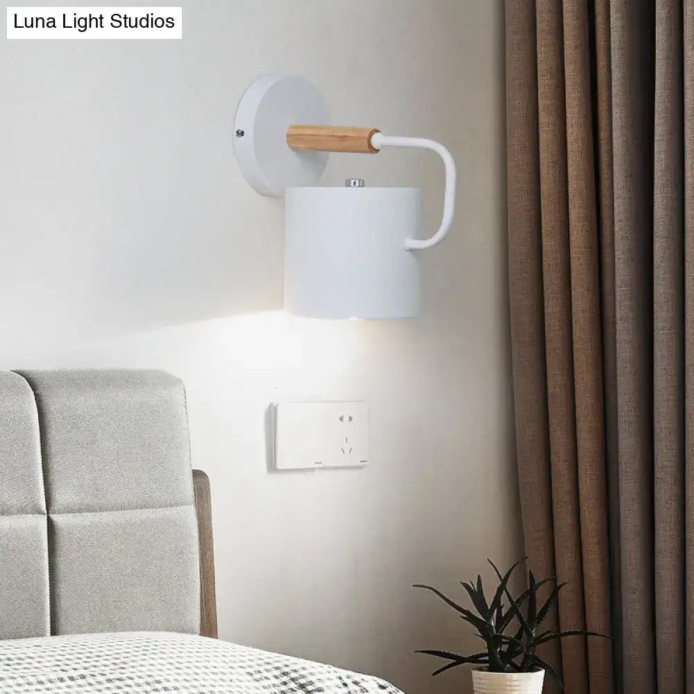 Gray Metal Wall Sconce