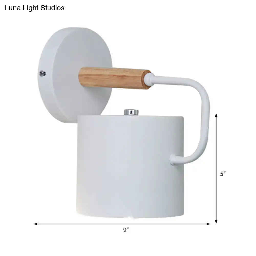 Gray Metal Wall Sconce