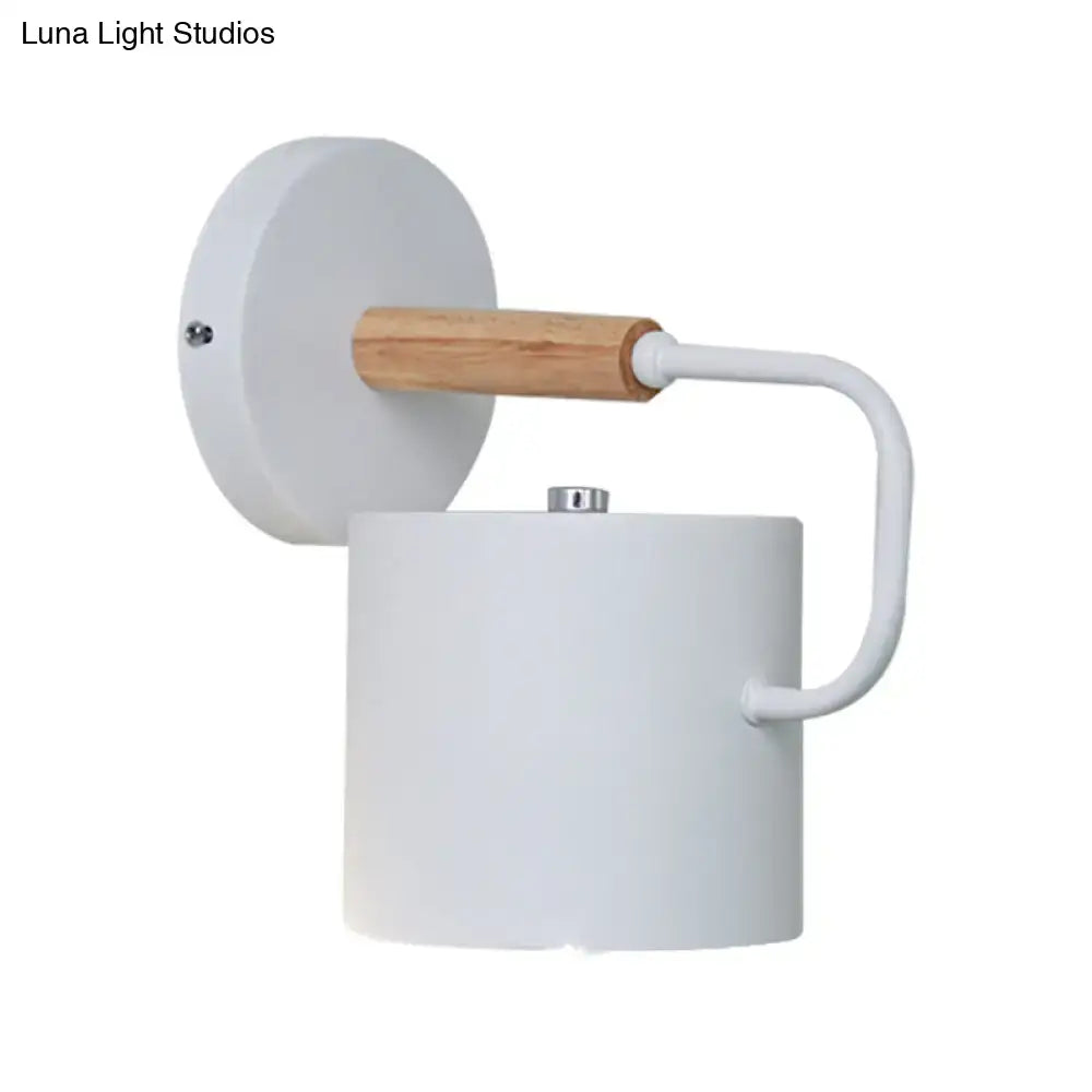 Gray Metal Wall Sconce