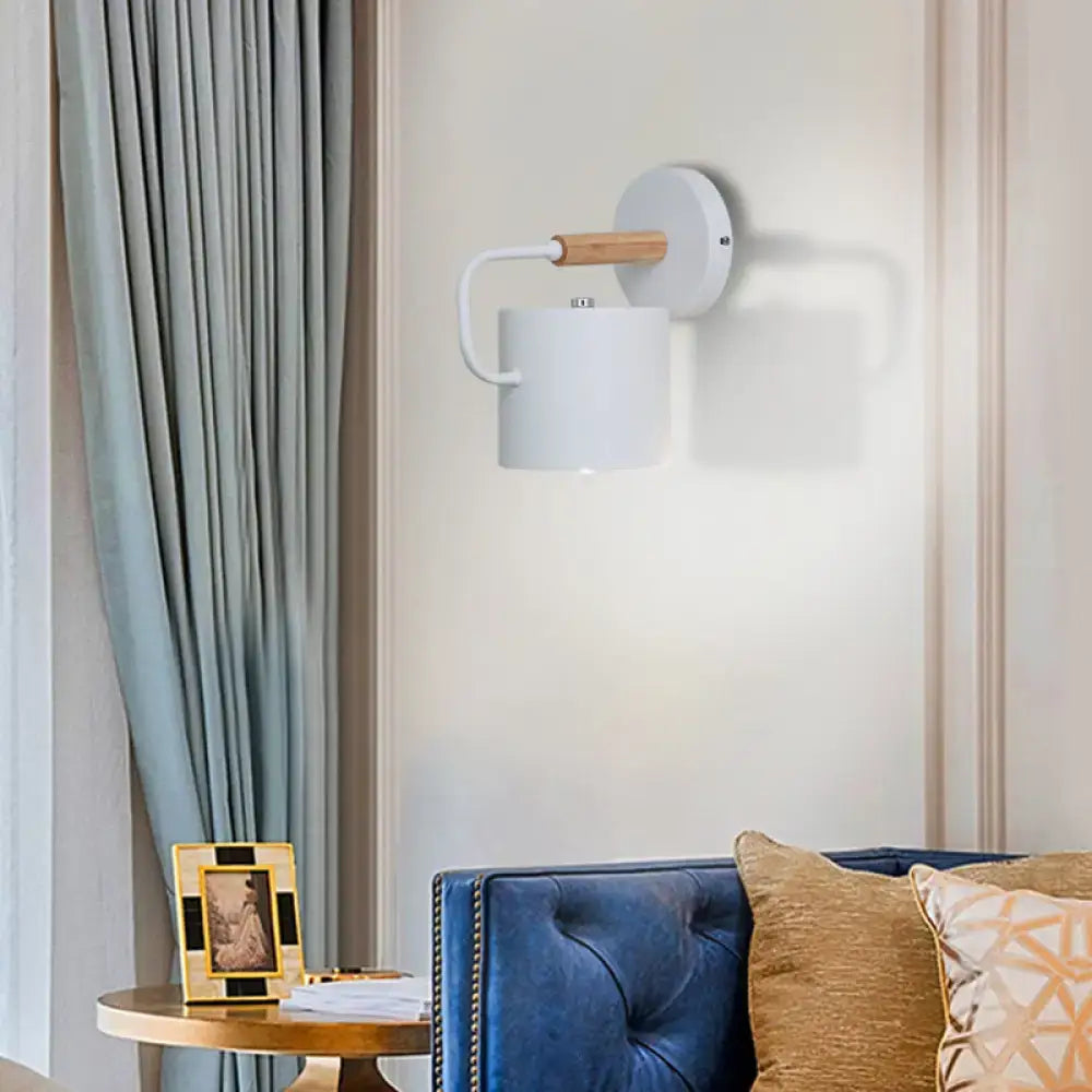 Gray Metal Wall Sconce