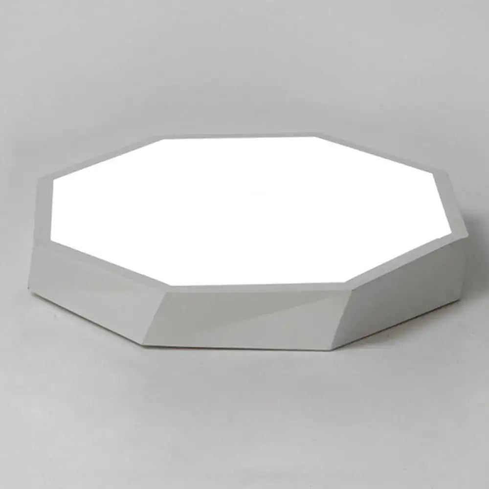 Colorful Hexagonal Ceiling Light