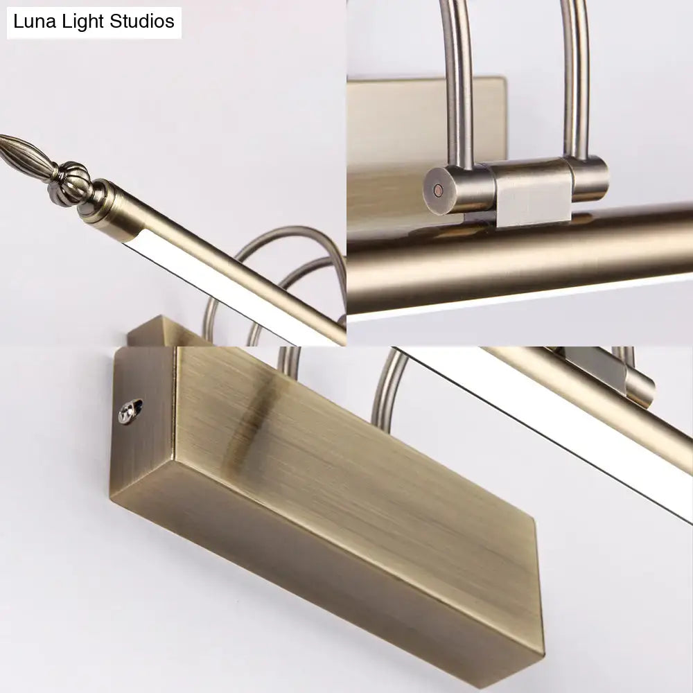 Nickel LED Wall Sconce Three Size Options