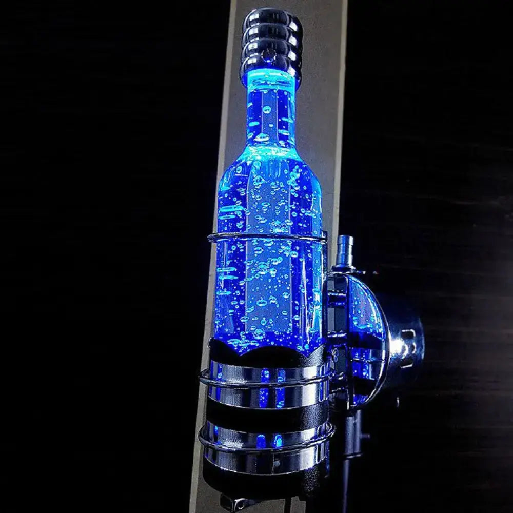 Purple Crystal Wall Lamp