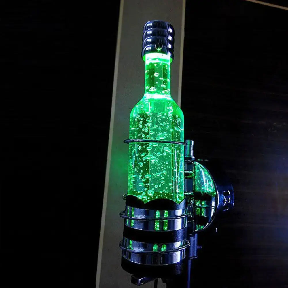 Purple Crystal Wall Lamp