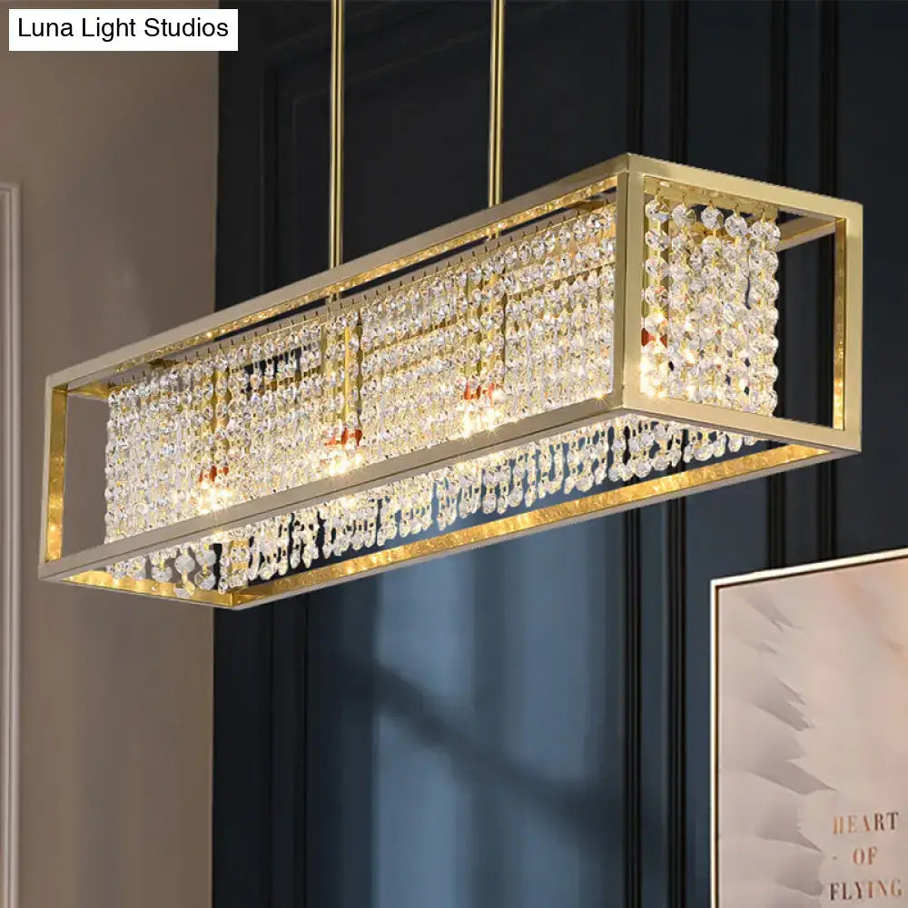 Chrome Crystal Chandelier