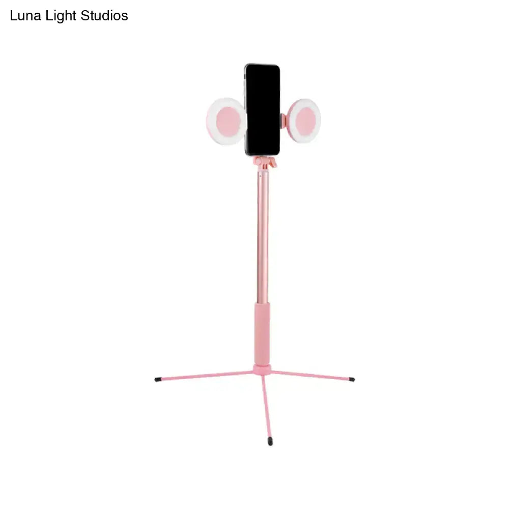 Pink LED Ring Light