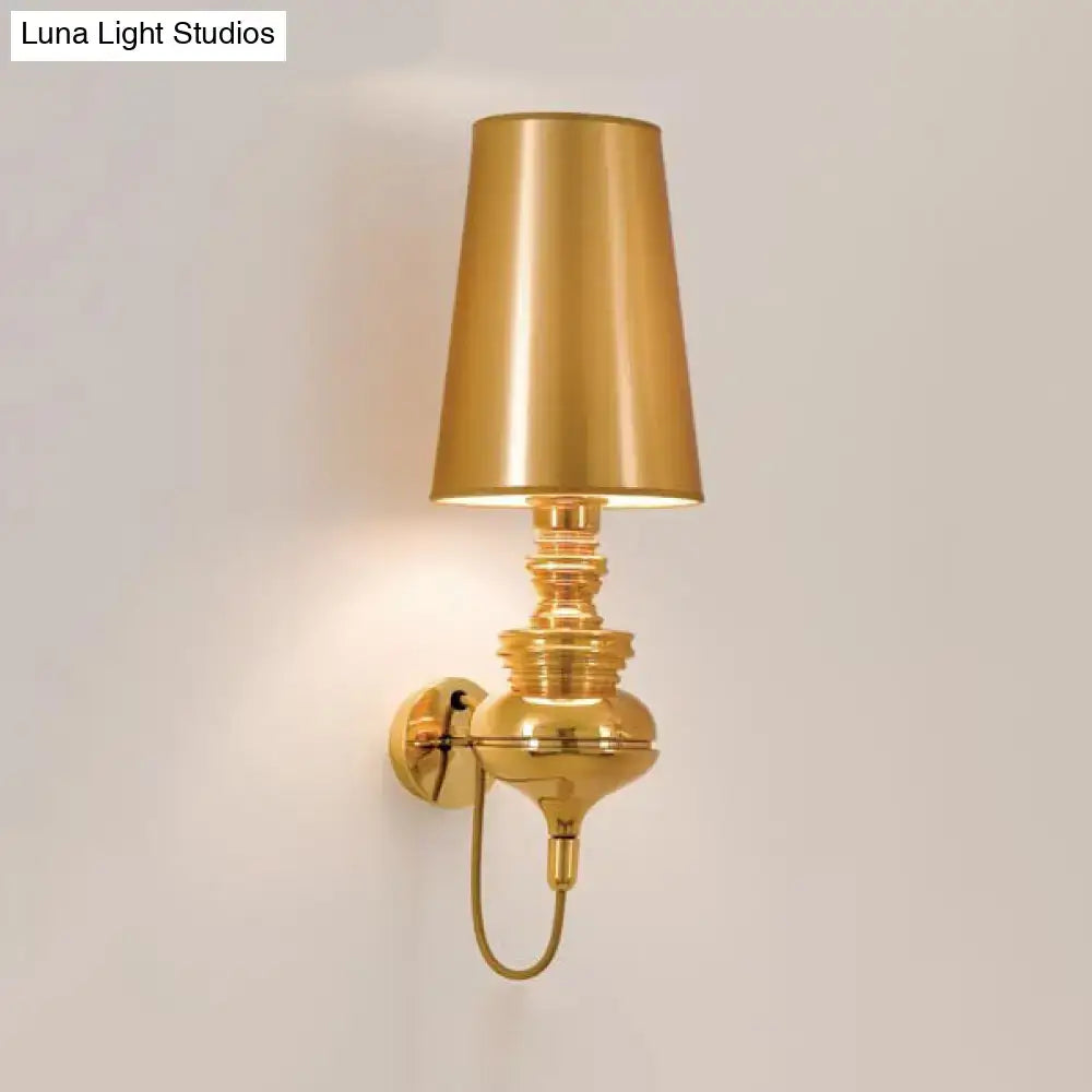 White Ceramic 8-Inch Wall Sconce