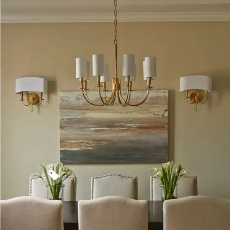 Copper Modern Ceiling Chandelier