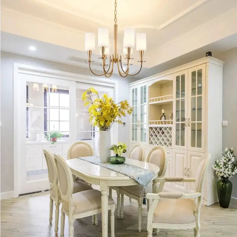 Copper Modern Ceiling Chandelier