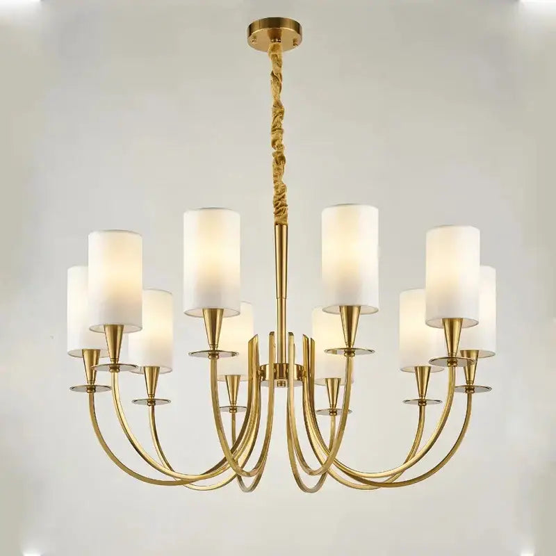 Copper Modern Ceiling Chandelier