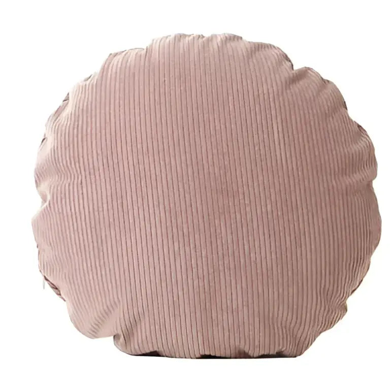 Round Corduroy Pillow Cover