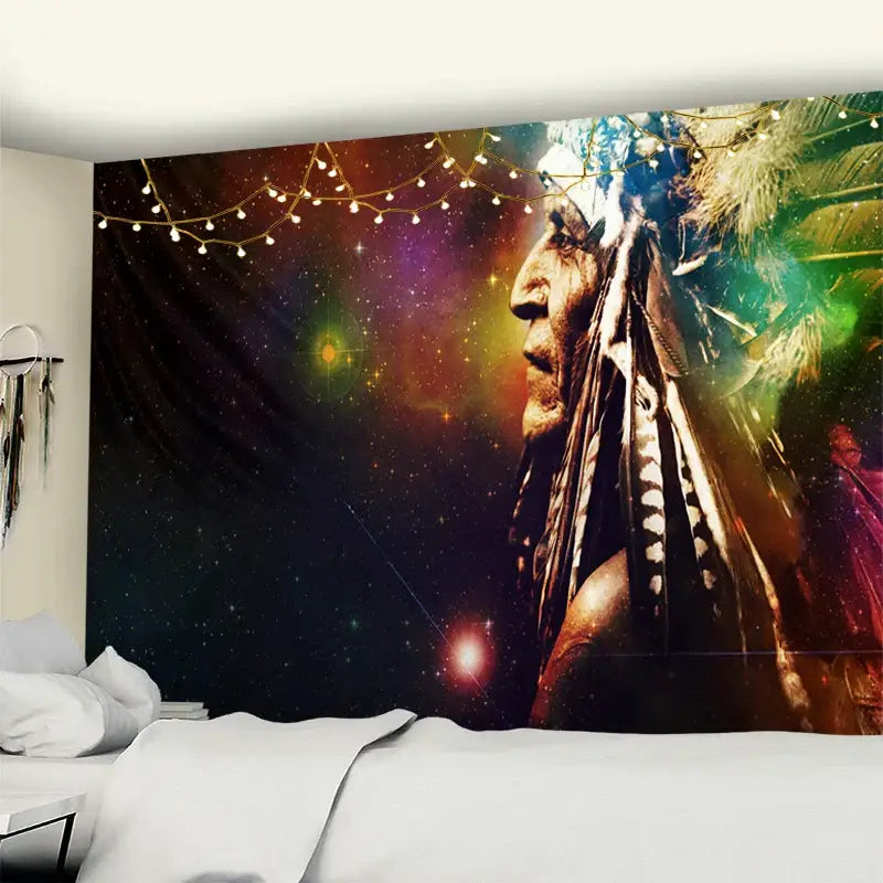 Indian Head Boho Tapestry