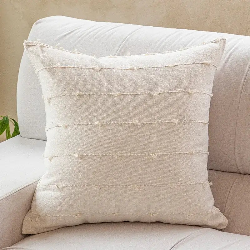 Blue Yellow Stripe Cushions