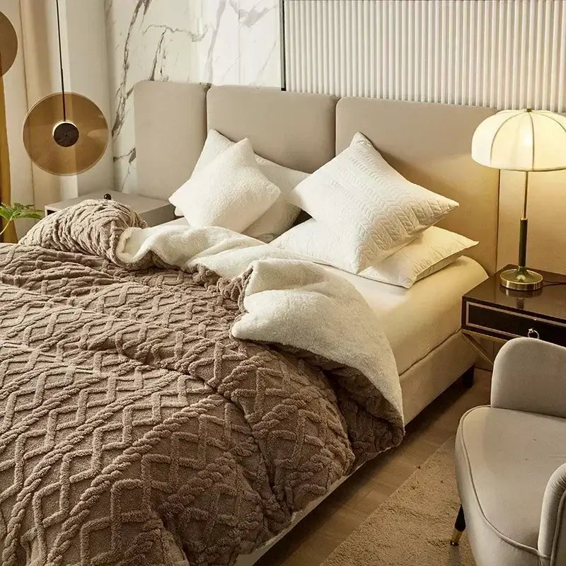 Yellow Cashmere Duvet Cover