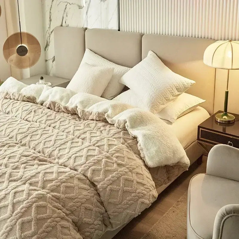 Yellow Cashmere Duvet Cover