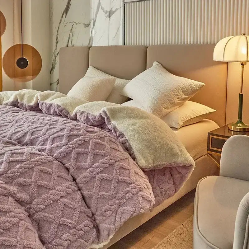 Yellow Cashmere Duvet Cover