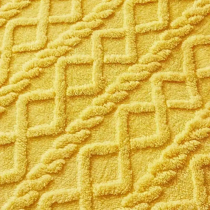 Yellow Cashmere Duvet Cover