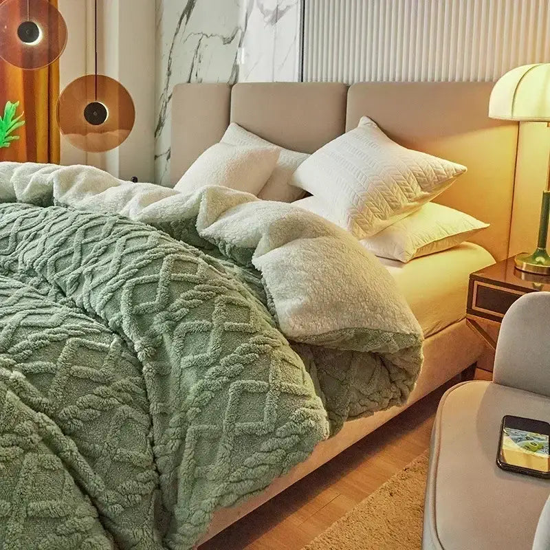 Yellow Cashmere Duvet Cover